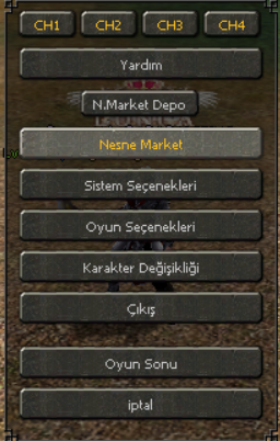 ESC Menü